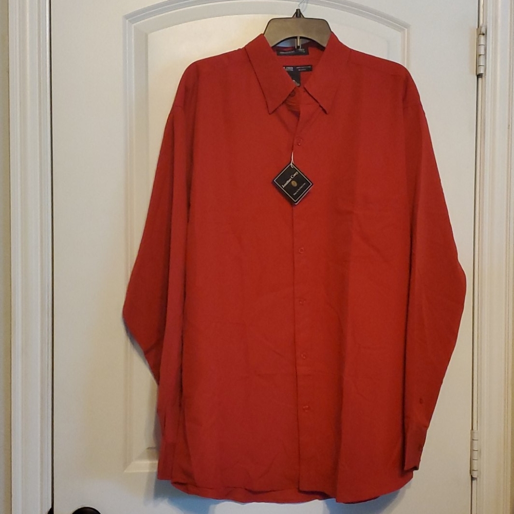 Jonathan Corey Red Button Up